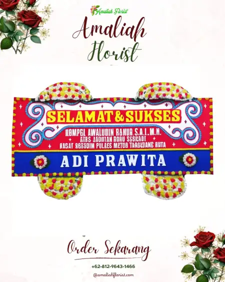 Papan Bunga Ucapan Selamat Jogomulyo